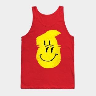 Glitch Smiley Tank Top